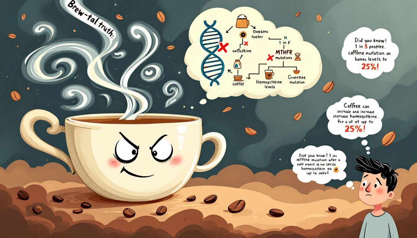 Caffeine effects on homocysteine levels.