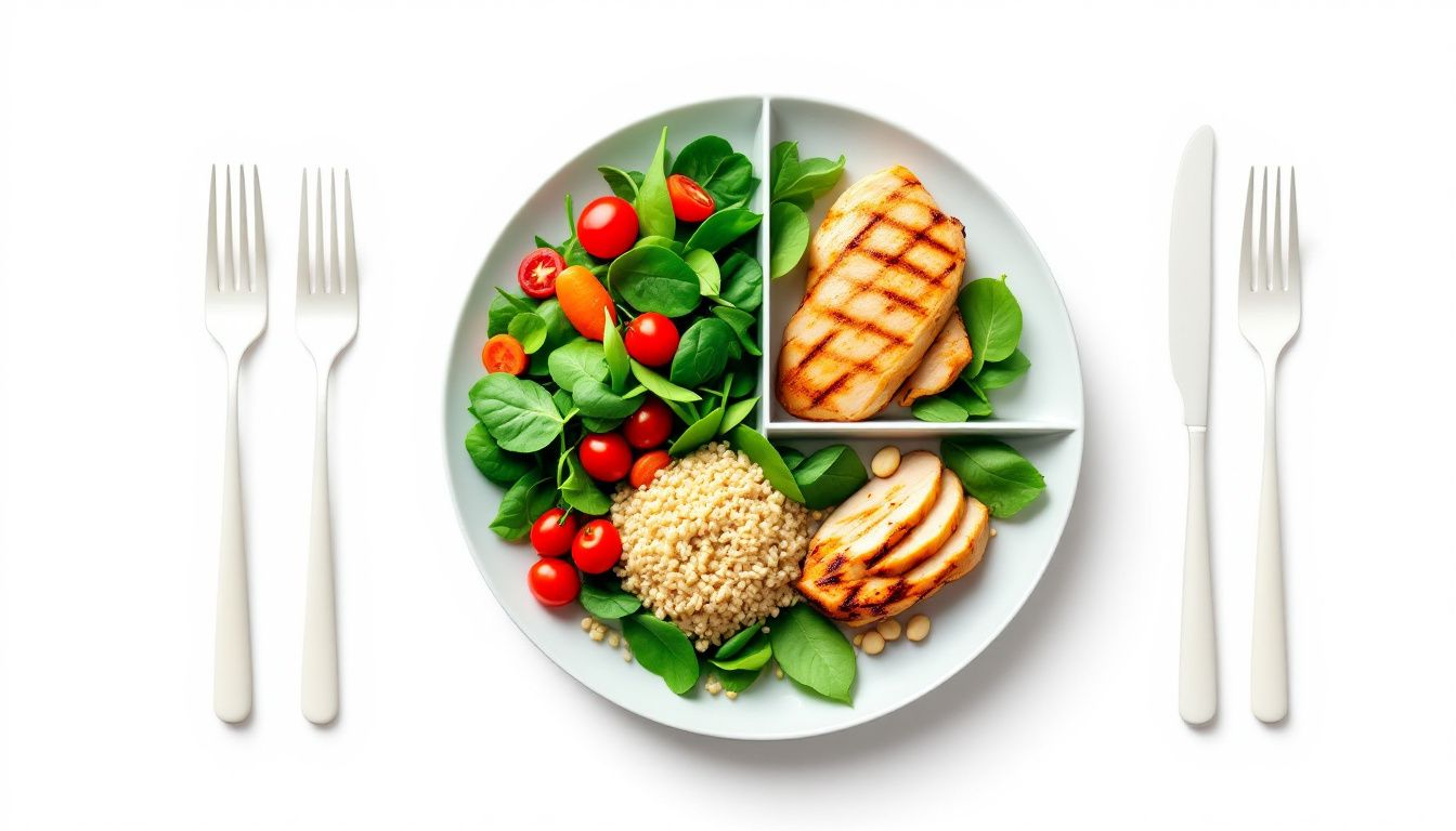 A healthy meal incorporating methylated vitamins.