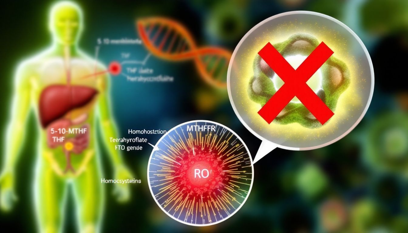 Managing health issues related to MTHFR mutations.